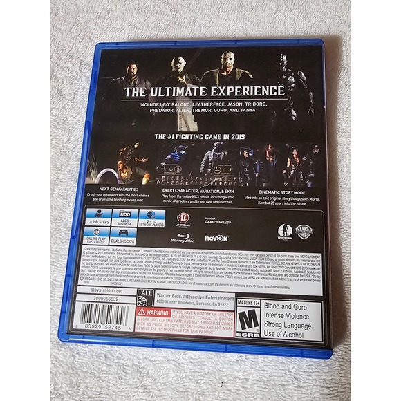 Mortal Kombat XL PS4 Game Includes All Characters and Skin‎ Packs - Picture 4 of 4